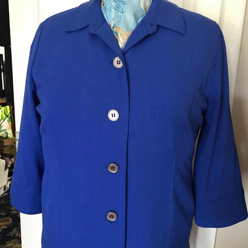 CALI AND YORK:  BLUE  JACKET SIZE XL